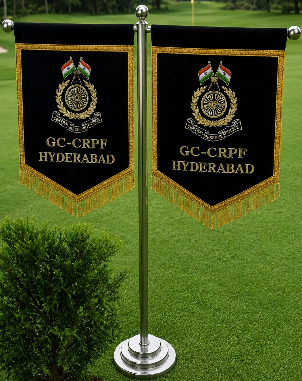 Double-Sided Regimental Display Banner